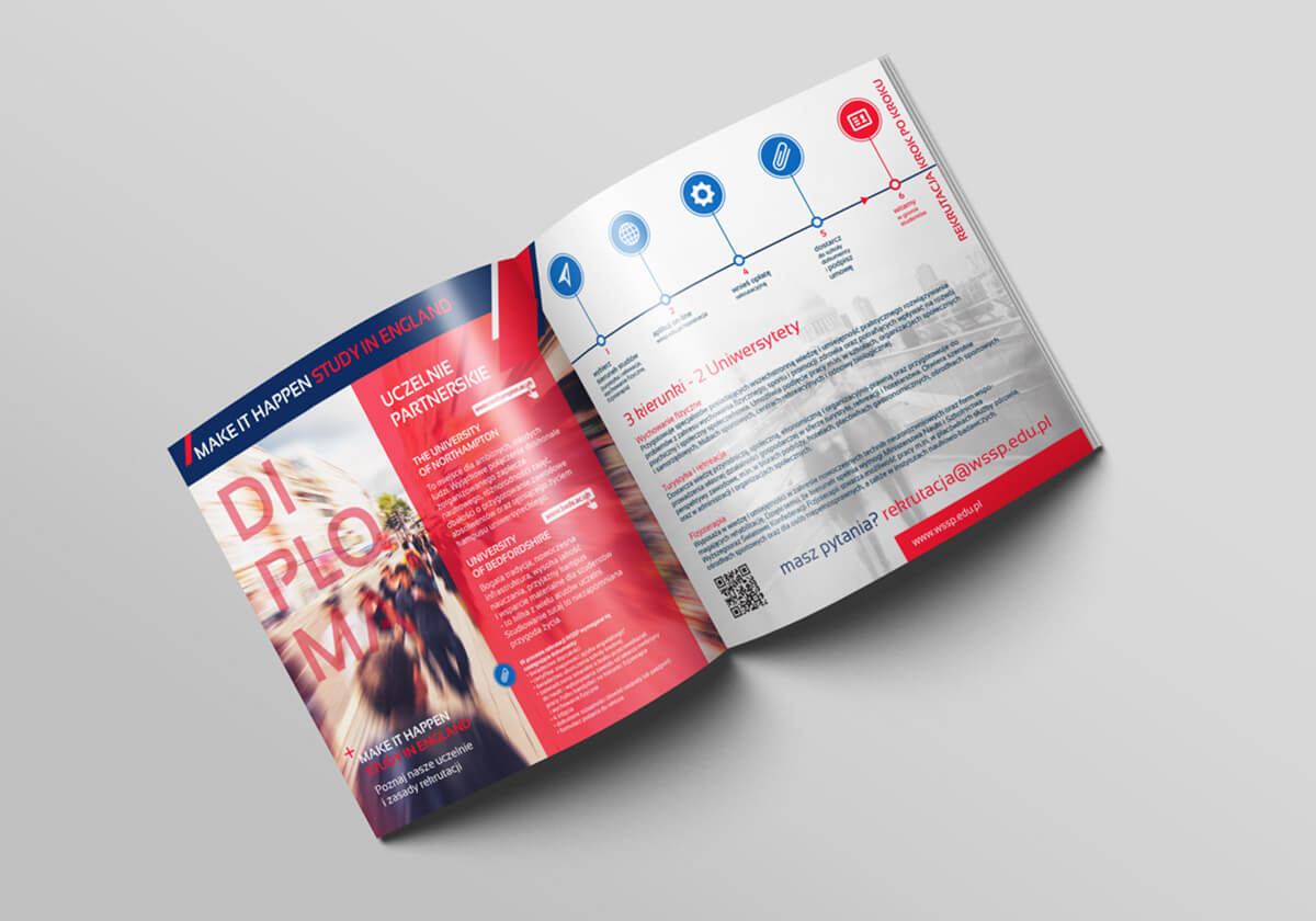 Akademia Wincentego Pola - folder promocyjny - print