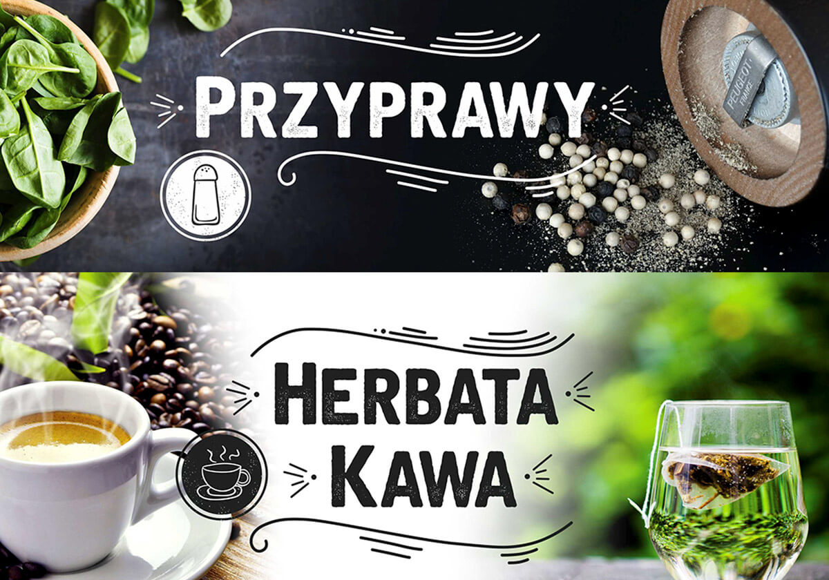 Adamex - witryny sklepowe - branding | print