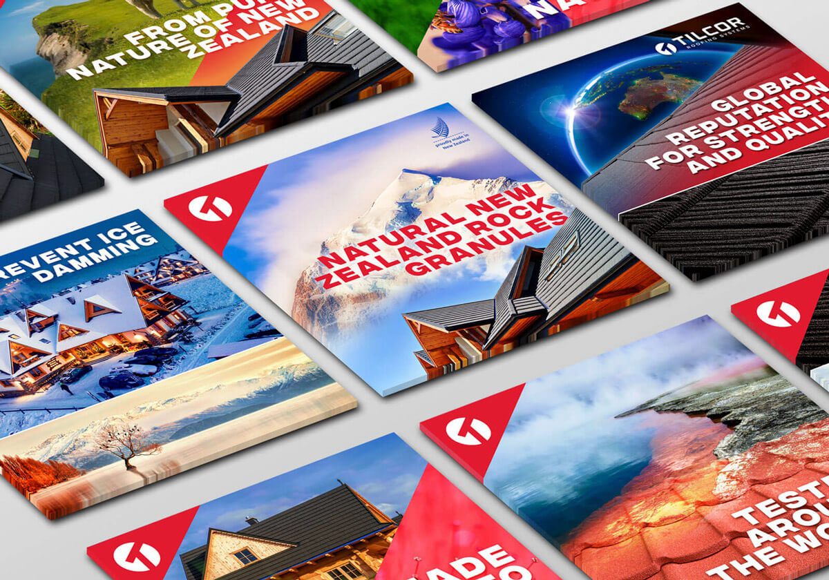 Tilcor - branding for social media